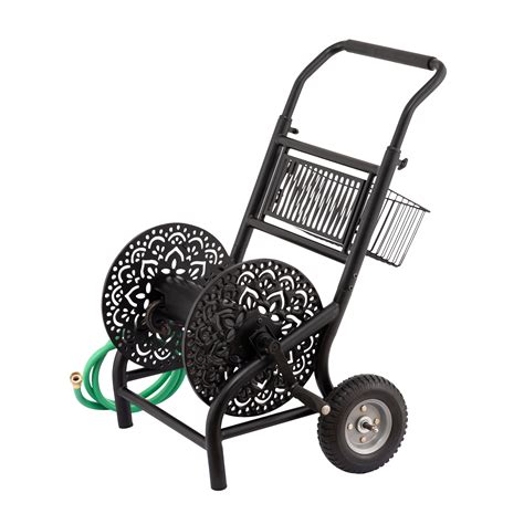 hose reel box metal|best quality hose reel cart.